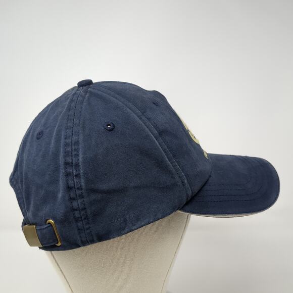 Nautica Jeans Slideback Hat Blue One Size Adjustable Embroidered 6 Panel - Picture 5 of 9